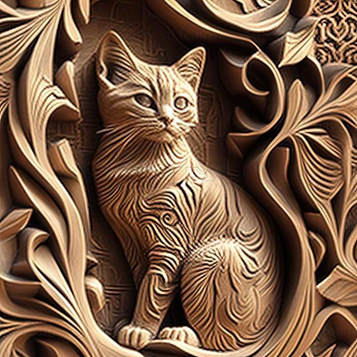 3D model Thai cat (STL)